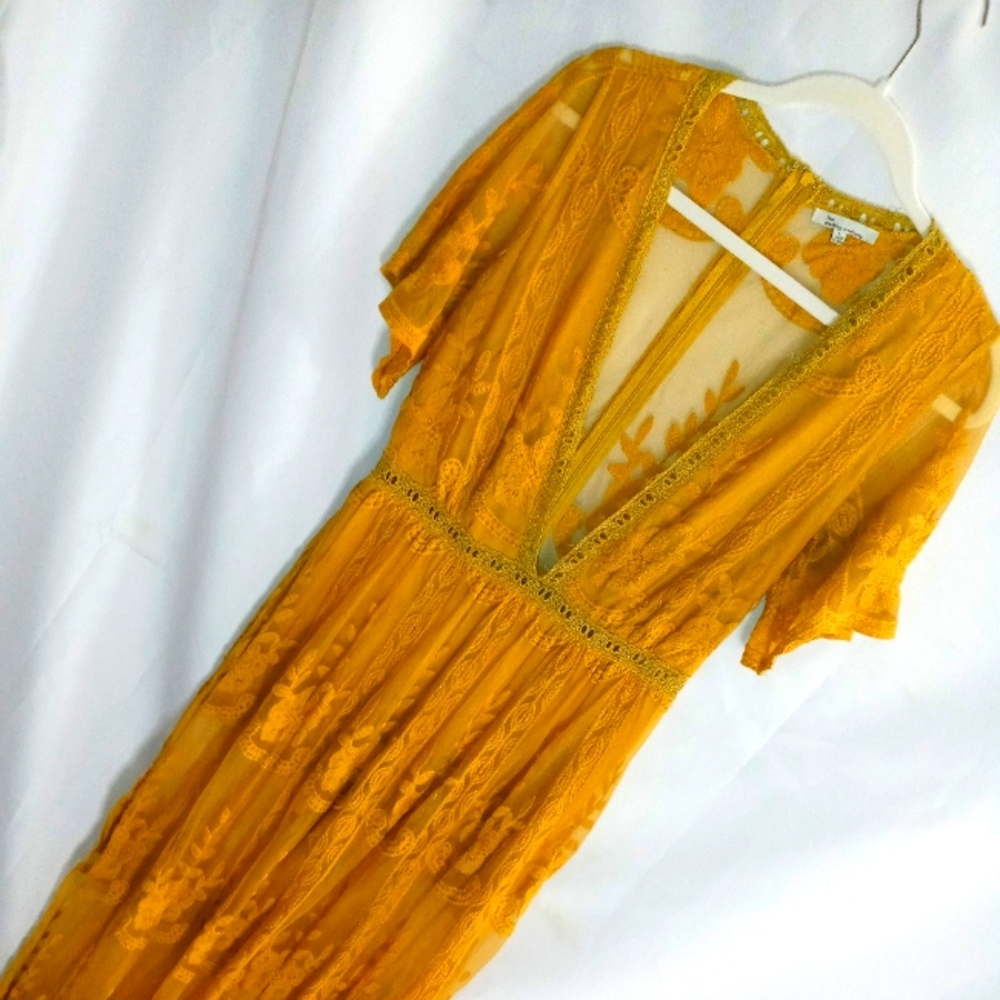 Mustard Yellow Dress- Long